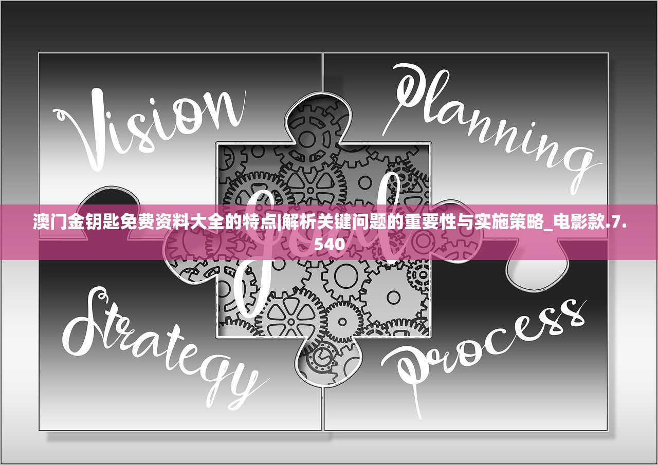 澳门金钥匙免费资料大全的特点|解析关键问题的重要性与实施策略_电影款.7.540