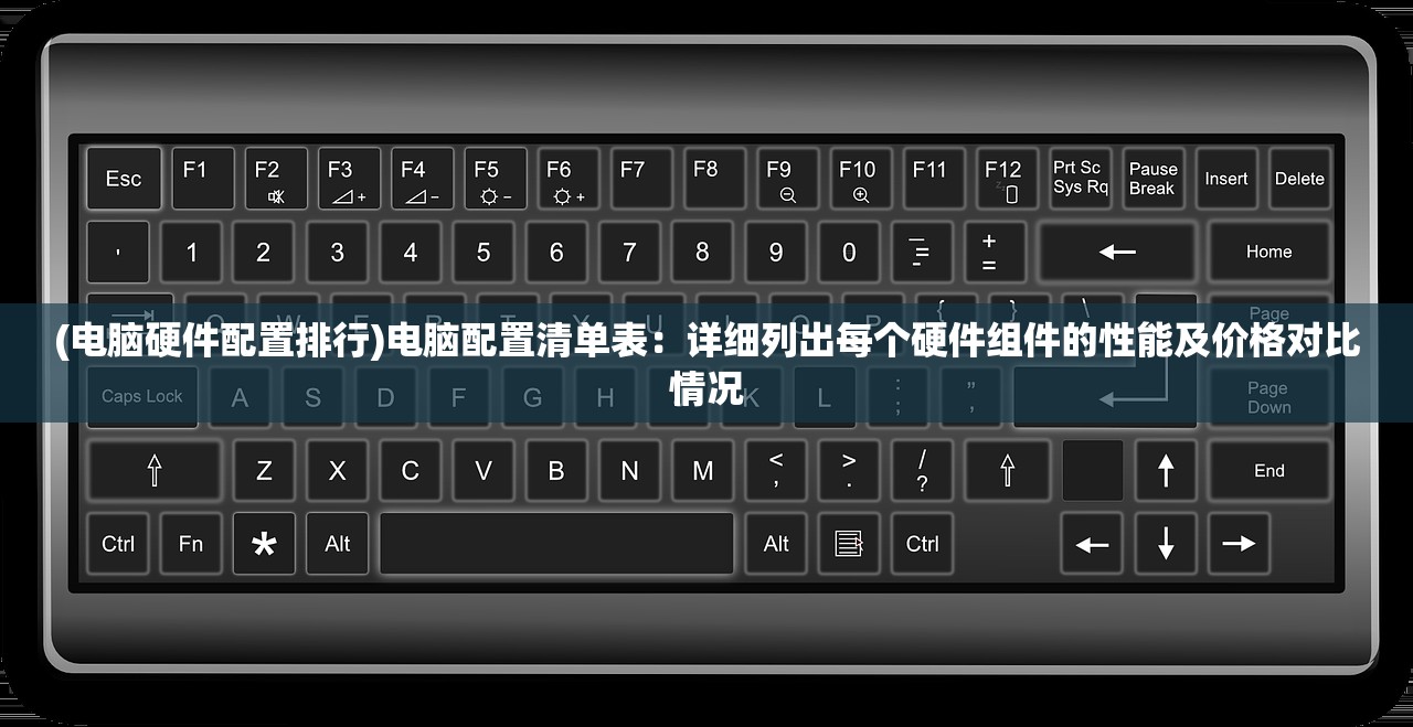 (电脑硬件配置排行)电脑配置清单表：详细列出每个硬件组件的性能及价格对比情况