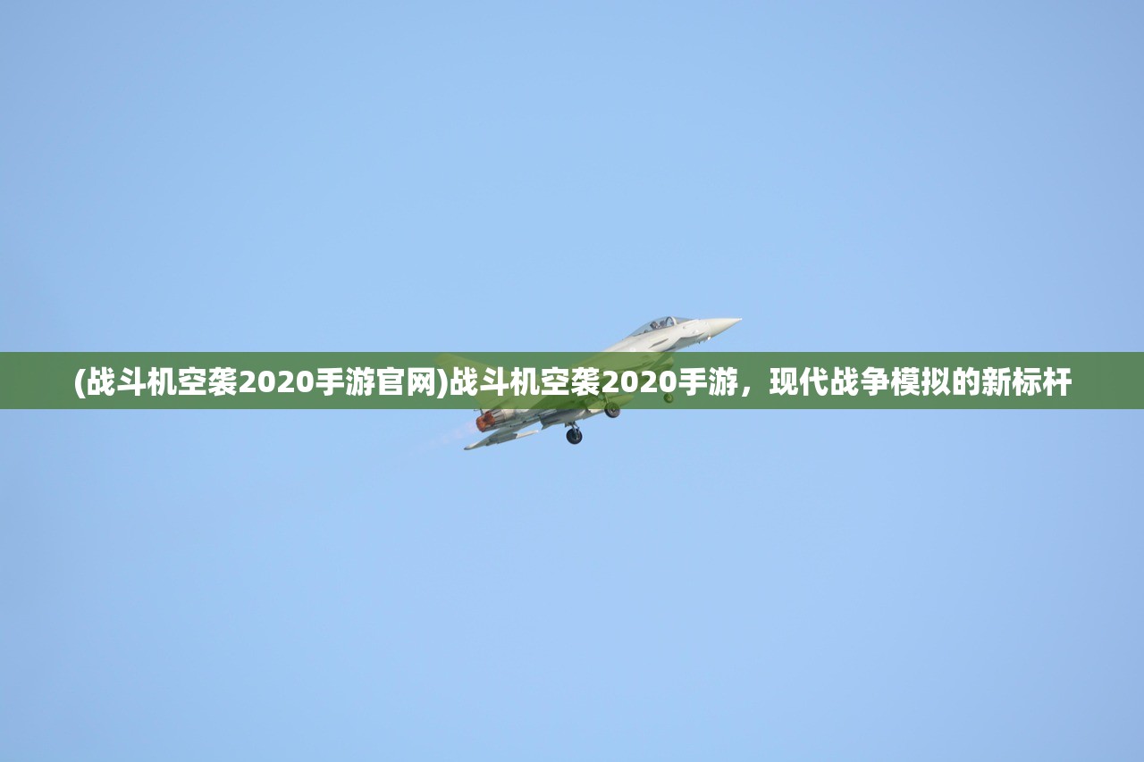 (战斗机空袭2020手游官网)战斗机空袭2020手游，现代战争模拟的新标杆