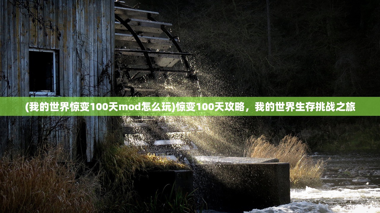 (我的世界惊变100天mod怎么玩)惊变100天攻略，我的世界生存挑战之旅