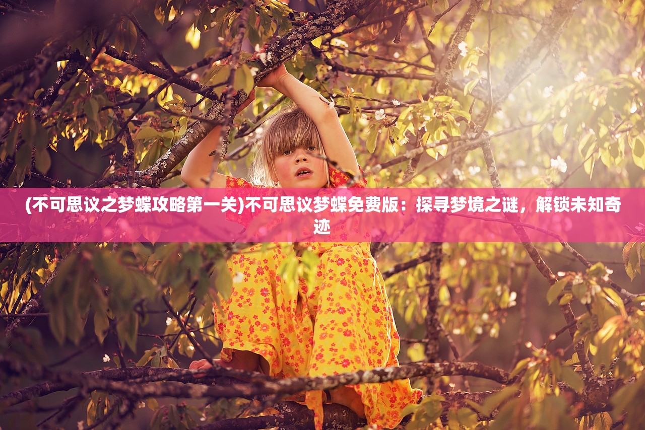 (不可思议之梦蝶攻略第一关)不可思议梦蝶免费版：探寻梦境之谜，解锁未知奇迹