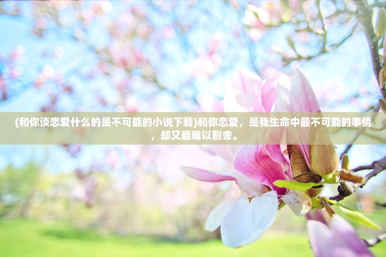 (和你谈恋爱什么的是不可能的小说下载)和你恋爱，是我生命中最不可能的事情，却又最难以割舍。