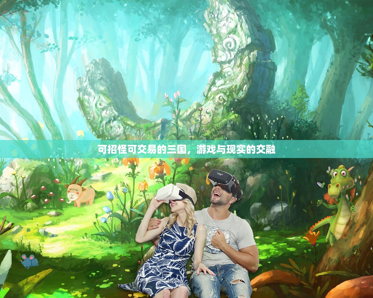 可招怪可交易的三国，游戏与现实的交融