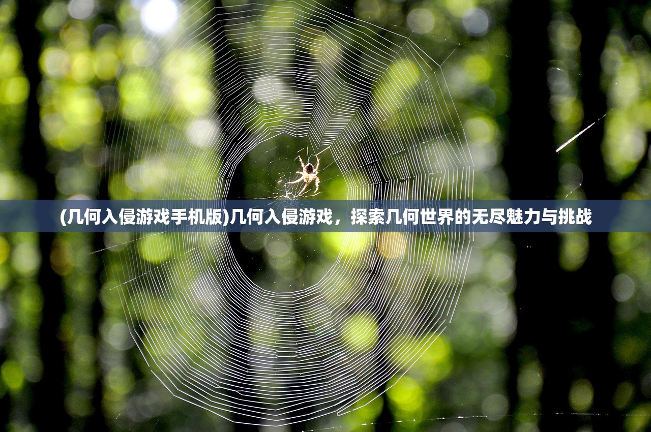 (几何入侵游戏手机版)几何入侵游戏，探索几何世界的无尽魅力与挑战