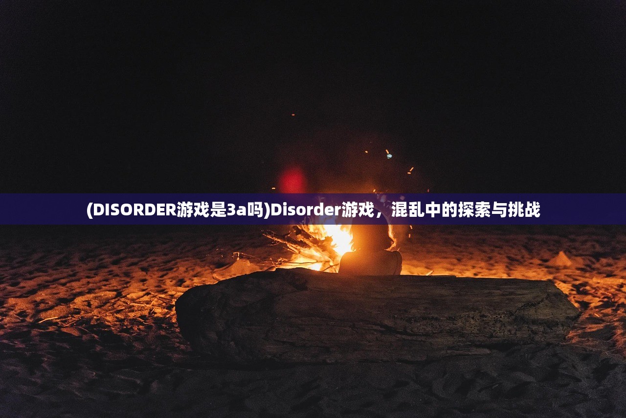 (DISORDER游戏是3a吗)Disorder游戏，混乱中的探索与挑战