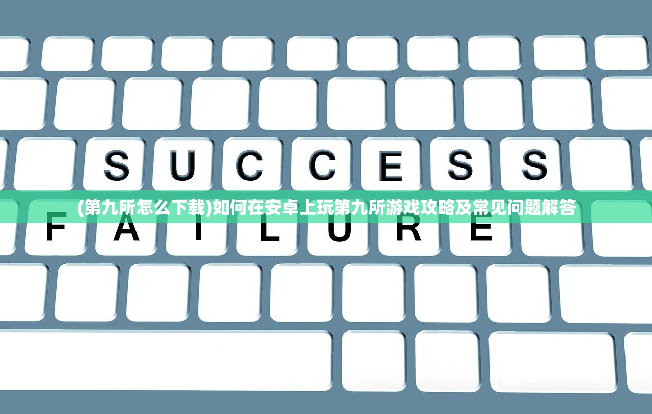 (第九所怎么下载)如何在安卓上玩第九所游戏攻略及常见问题解答