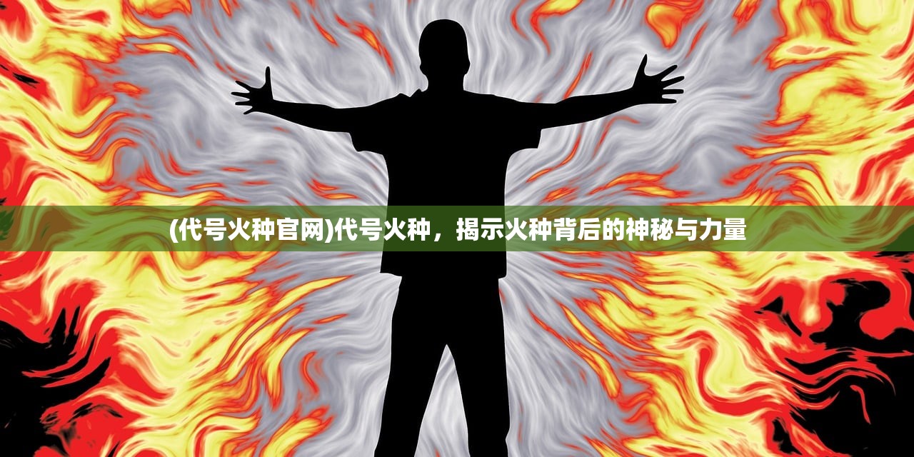 (代号火种官网)代号火种，揭示火种背后的神秘与力量