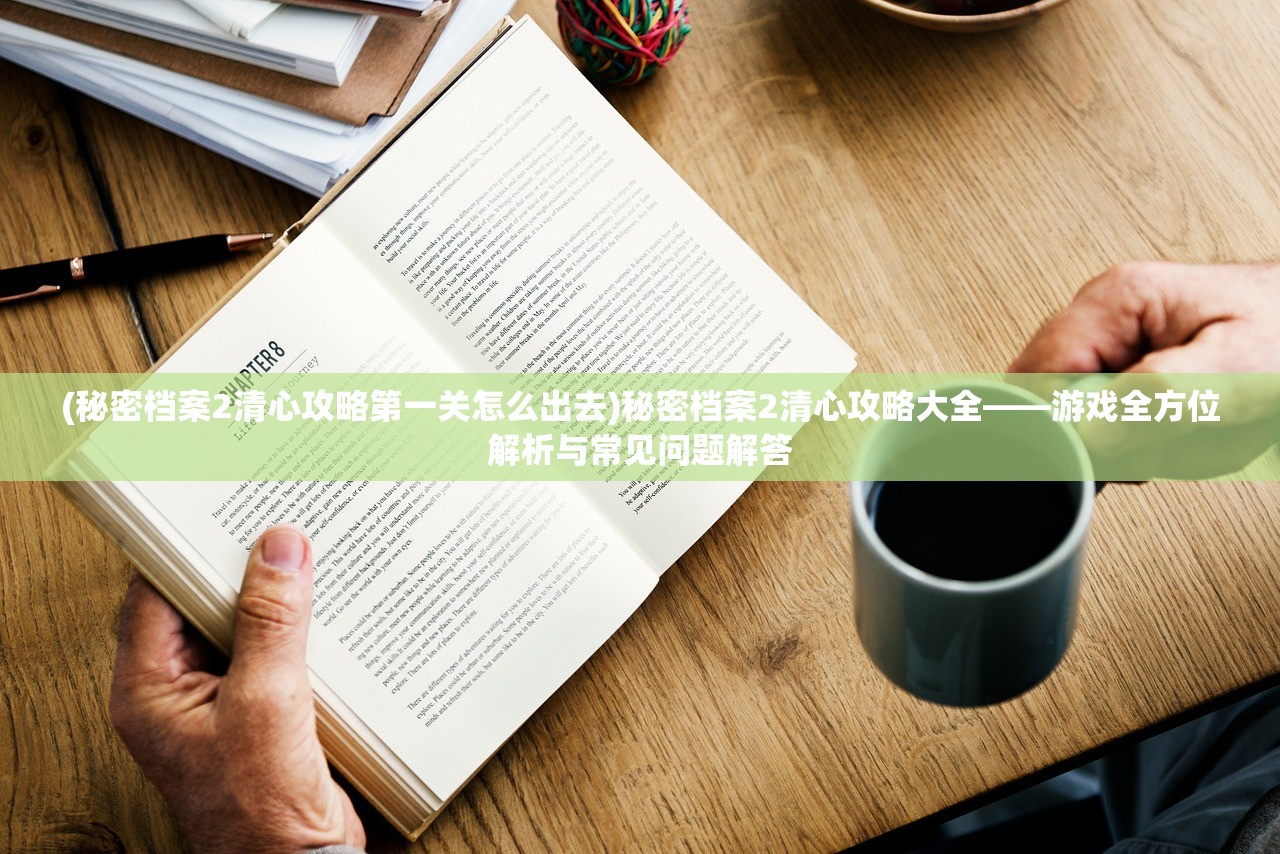 (秘密档案2清心攻略第一关怎么出去)秘密档案2清心攻略大全——游戏全方位解析与常见问题解答