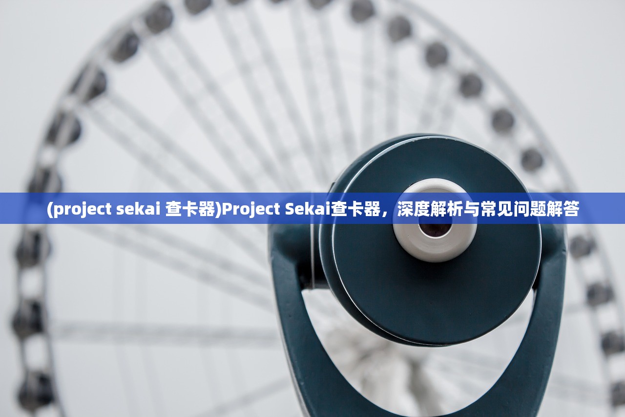 (project sekai 查卡器)Project Sekai查卡器，深度解析与常见问题解答