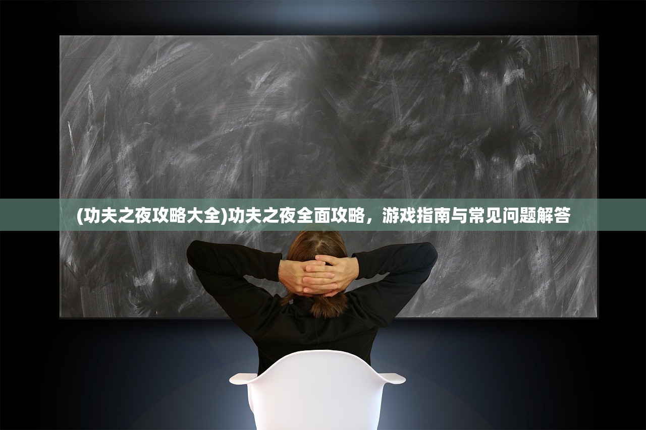 (功夫之夜攻略大全)功夫之夜全面攻略，游戏指南与常见问题解答
