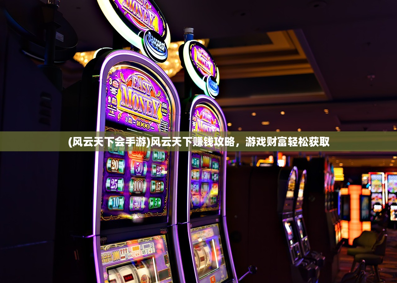 (风云天下会手游)风云天下赚钱攻略，游戏财富轻松获取