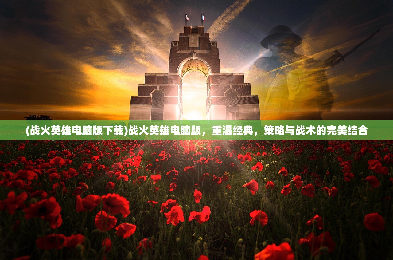 (战火英雄电脑版下载)战火英雄电脑版，重温经典，策略与战术的完美结合