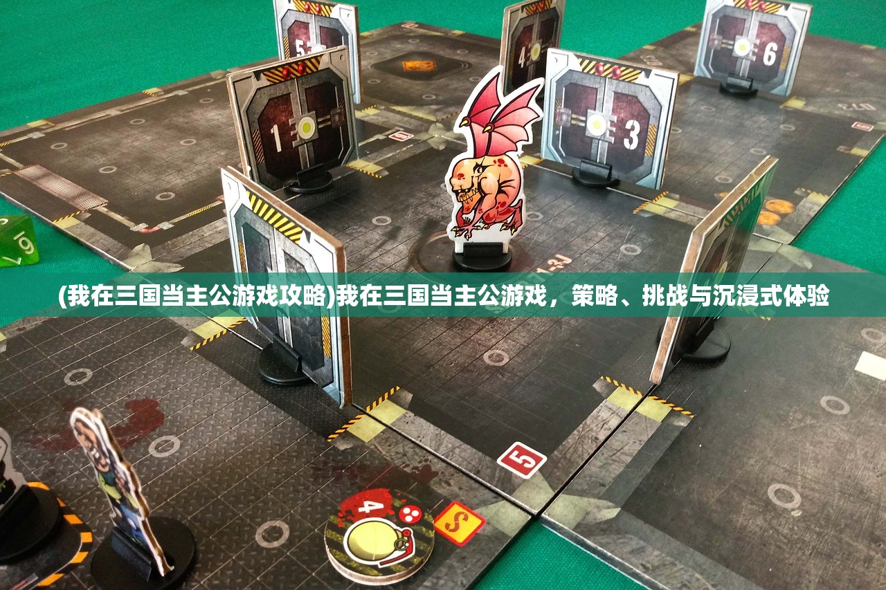 (我在三国当主公游戏攻略)我在三国当主公游戏，策略、挑战与沉浸式体验
