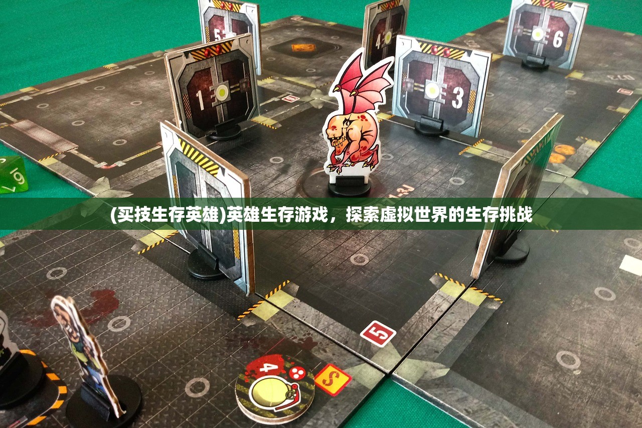 (买技生存英雄)英雄生存游戏，探索虚拟世界的生存挑战