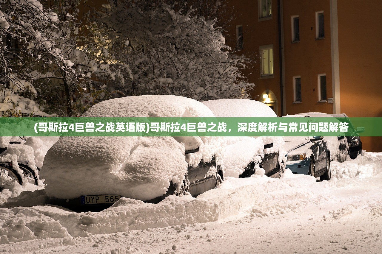 (哥斯拉4巨兽之战英语版)哥斯拉4巨兽之战，深度解析与常见问题解答
