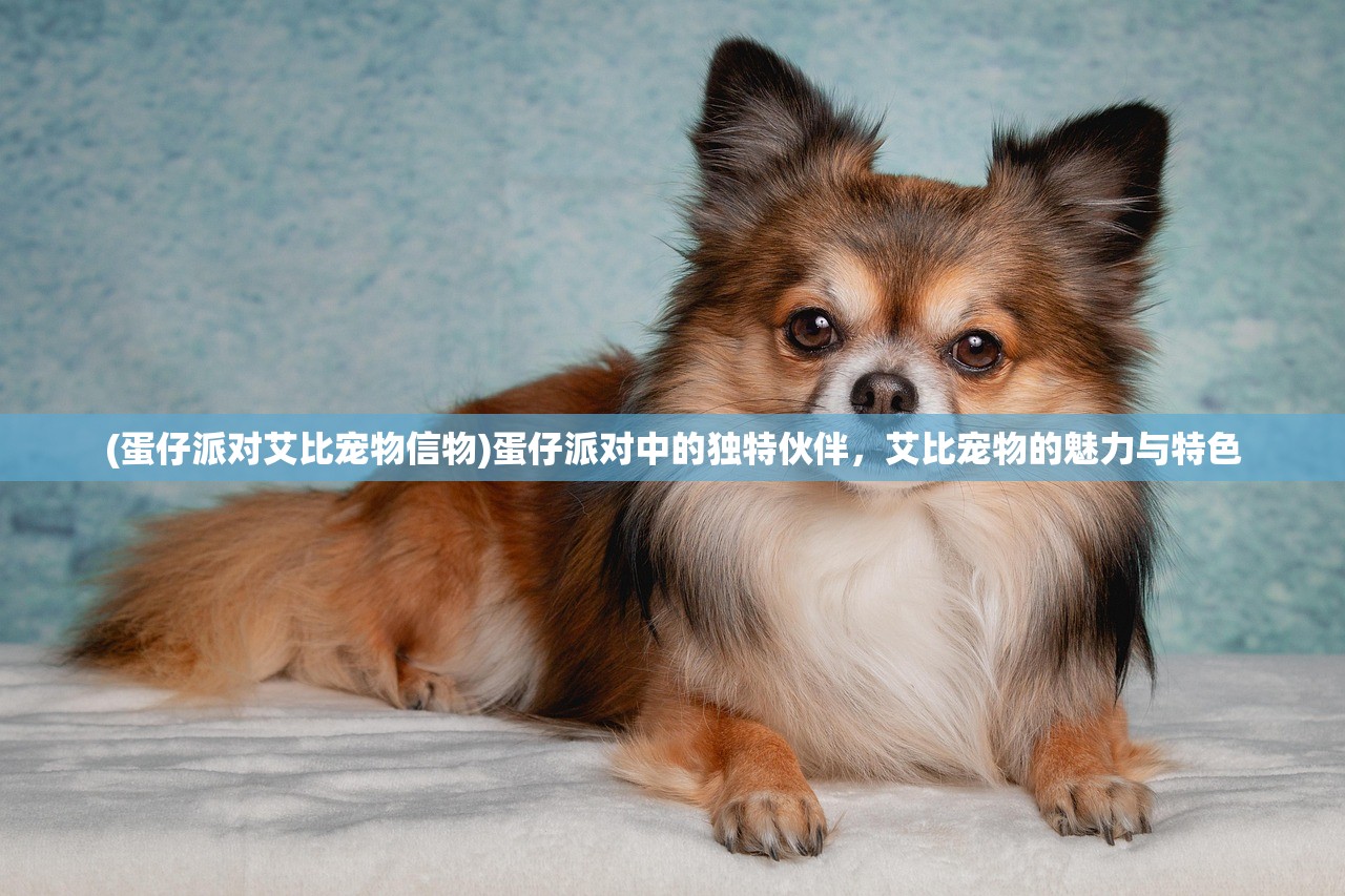 (蛋仔派对艾比宠物信物)蛋仔派对中的独特伙伴，艾比宠物的魅力与特色